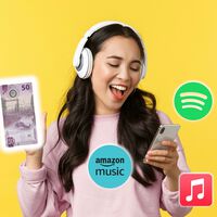 La mejor recarga de 50 pesos en México te da streaming de música ilimitado en estas apps