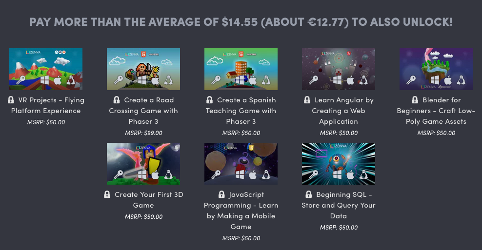 Humble Bundle Intro to Code, paga menos de un euro por un paquete de ...