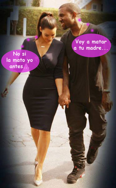 Donde dije digo, digo Diego: la madre de Kim Kardashian saca a la nieta en la tele