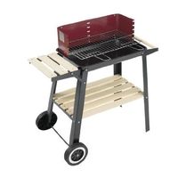 Conviértete en la envidia de tus vecinos con esta barbacoa con ruedas de Grill chef: 35,96 euros con envío gratis en Amazon