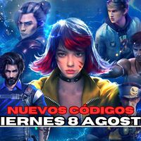 Códigos Free Fire Max hoy Viernes 8 de Agosto con recompensas gratuitas 
