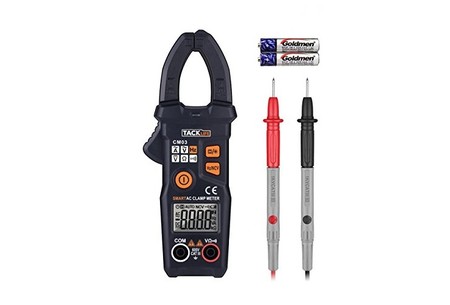 Cupón de descuento de 8 euros en la pinza multímetro CM03 de Tacklife: ahora 15,99 euros en Amazon