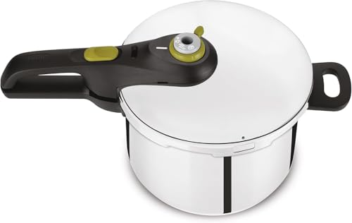 Tefal Secure 5 Neo - Olla a presión de 6L, apto todas cocinas, apto lavavajillas