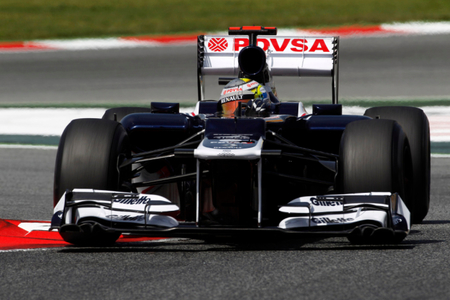 Victoria de Pastor Maldonado en el Gran Premio de España