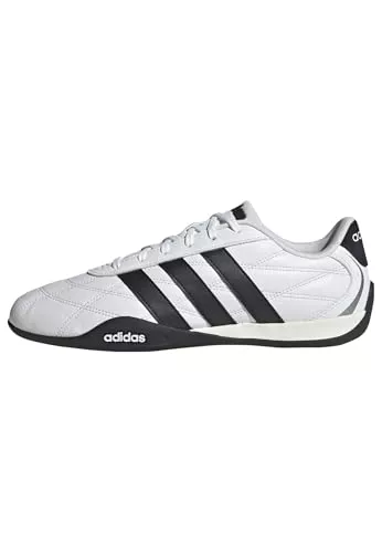 adidas Hombre Adipista Shoes, FTWR White/Core Black/FTWR White, 43 1/3 EU