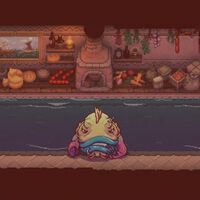 Sea of Stars - Cómo conseguir una invitación para el restaurante Pelicano Dorado 