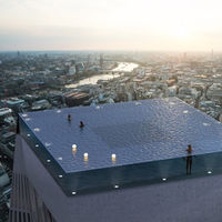 Esta es la primera piscina infinita de 360 º del mundo y estará en Londres