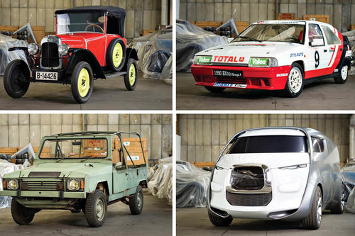 Coleccionistas y fans de las rarezas, Citroën saca a subasta 65 coches de su colección