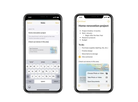 Así podemos utilizar un fondo claro en la app Notas a pesar del modo oscuro de nuestro iPhone o iPad
