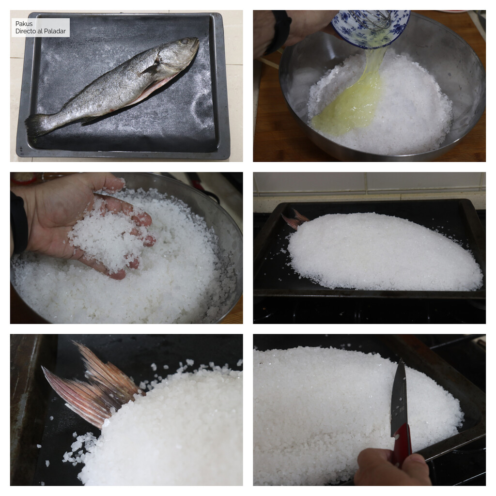 Cómo cocinar un pescado a la sal para que te quede perfecto aunque no
