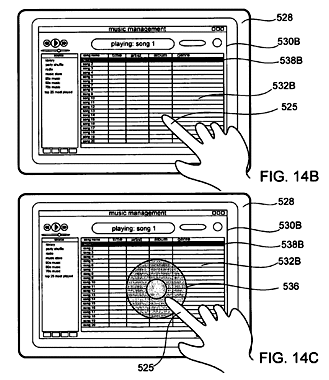 Nueva patente de Apple para interfaces tipo tablet