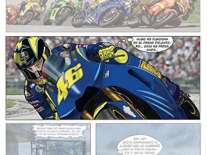 «Quarantasei», el cómic de Valentino Rossi, con Motociclismo