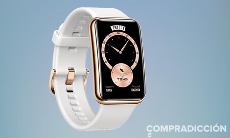 La versión más elegante del Huawei Watch Fit está a su precio más bajo en las ofertas de septiembre de Amazon: estrena reloj por sólo 89 euros