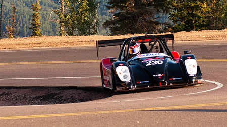 El Toyota TMG EV P002 se impone en la categoría de eléctricos en la Pikes Peak 2012