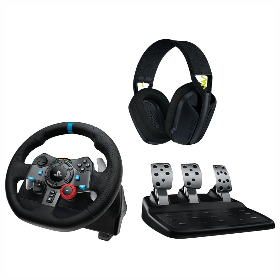 Logitech G G29 + Logitech G435