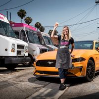 Orange Fury Ice Cream Sandwich, un delicioso postre inspirado en el Ford Mustang 