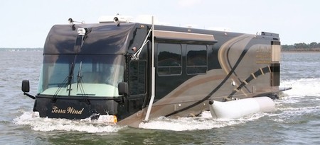 CAMI Terra Wind, lo que te faltaba ver: una camper anfibia