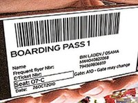 British prueba la nueva tarjeta de embarque para móviles... con Bin Laden 