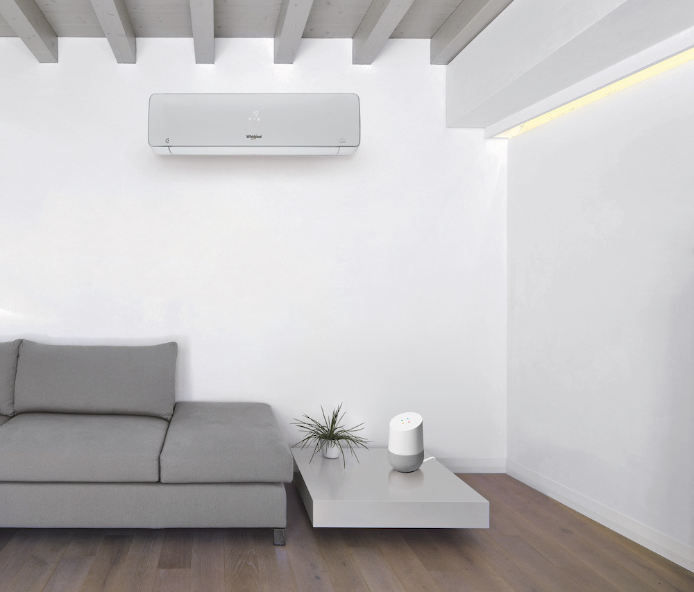 Whirlpool habilita el control por voz vía Google Home en su gama de aire acondicionado Supreme
