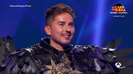 ¡Cría al cuervo y te sacarán la cabeza! Jorge Lorenzo, cuarto clasificado (y desenmascarado) de la gran final de 'Mask Singer'