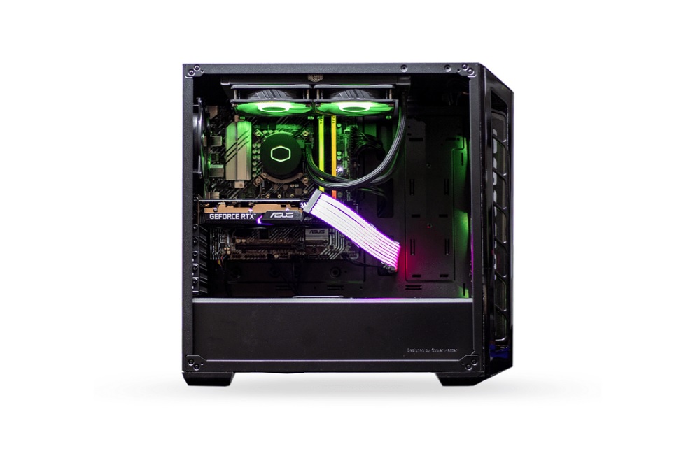 PC gaming - PC Clon Powered By Asus Prime B560-A, Intel® Core™ i5-10400F, 16GB RAM, 500GB SSD, Dual RTX 3050, W11