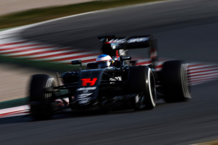 Alonso Test Barcelona 2016