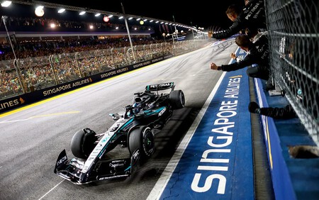 Russell Singapur F1 2025
