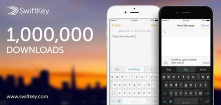 Había ganas de alternativas: SwiftKey para iOS 8 se ha descargado un millón de veces