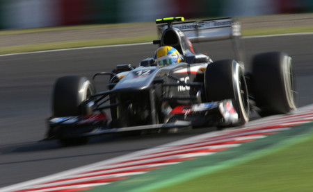 Esteban Gutiérrez se reivindica en Suzuka con un séptimo puesto y sus primeros puntos