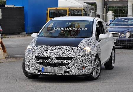 Fotos espía: El Opel Corsa 2014 quiere ser Adam