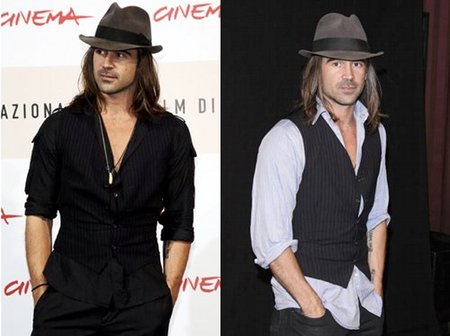 Colin Farrell o cómo no llevar la melena larga