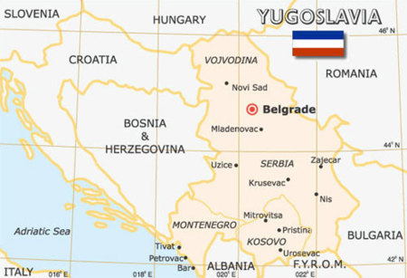 La ICANN elimina a Yugoslavia