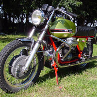 Hace 55 años, un ingeniero se encerró en su sótano para crear una moto con apodo de perro: fue el renacer de Moto Guzzi