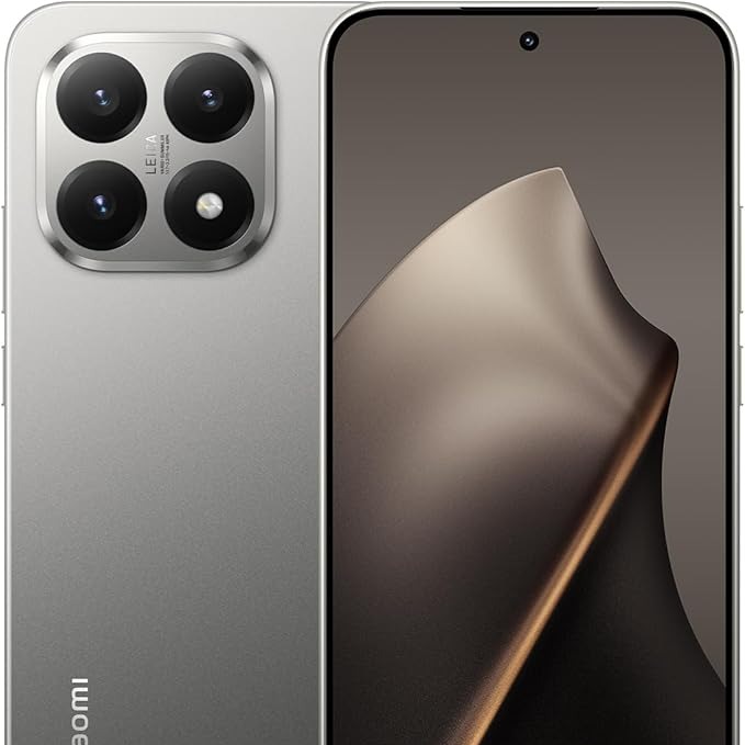 XIAOMI 15T 5G Smartphone 12 + 512GB,Pantalla de 6.83", 120Hz,Cuidado de los Ojos,5500 mAh de Larga duración,Dimensity 8400-Ultra,NFC,IP68,Gris
