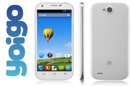 Precios ZTE Blade Q Maxi con Yoigo y comparativa con la competencia