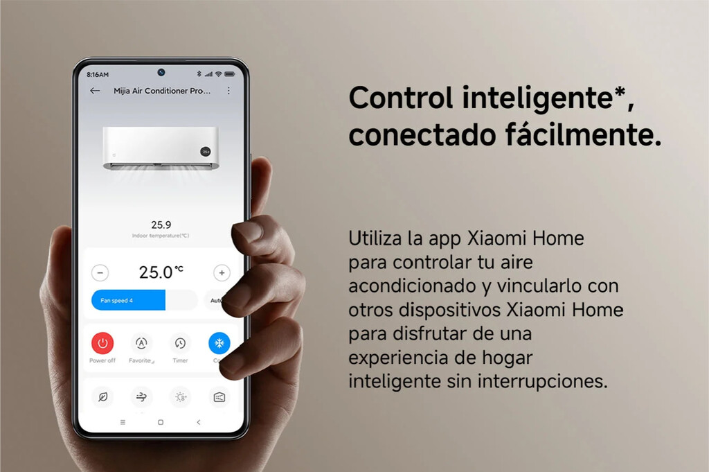 Te va a dar igual perder el mando de los aires de Xiaomi. Todo esto se puede hacer desde Xiaomi Home