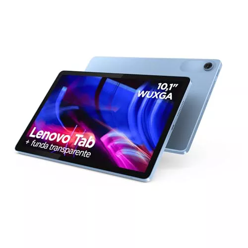 Lenovo Tab – Tablet 10.1" WUXGA (MediaTek Helio G85, 4 GB RAM, 128 GB, 60 Hz, 2 Altavoces, Wi-Fi 5, Bluetooth 5.3, Android 14) 