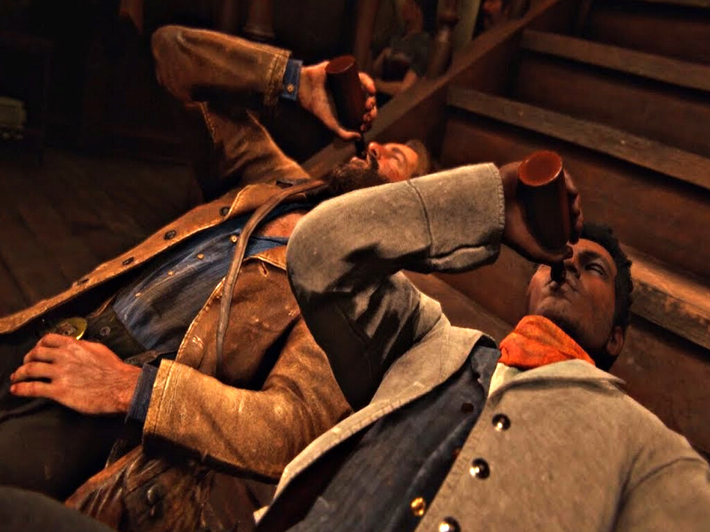 Este jugador de Red Dead Redemption 2 sube a una torre para emborracharse como una cuba, pero la historia no acaba muy diferente a como imaginas 