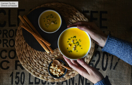 Crema De Azafran Y Curry