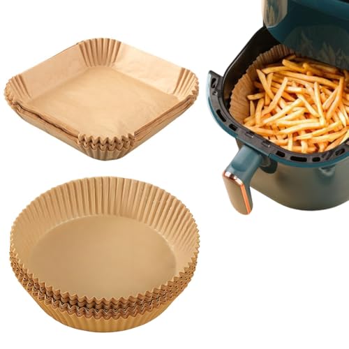 Papel Doble para Freidora de Aire, 100 Pcs