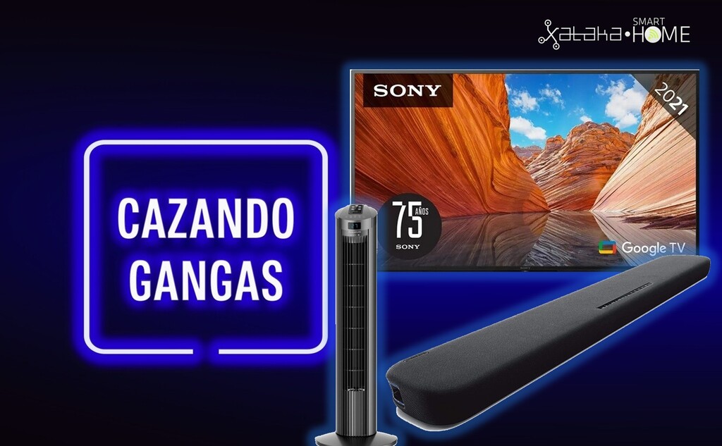 Teles de gran formato a mitad de precio, aire acondicionado, hogar conectado y más: Cazando Gangas