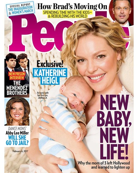 ¡Alerta exclusiva! Katherine Heigl nos presenta a su retoño