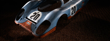 Este no es el Porsche 917K que ganó las 24 Horas de Le Mans en 1970, es una impresionante escultura a escala 1:1 que le rinde homenaje