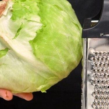 Dile adiós al cuchillo: así puedes "picar" la lechuga en segundos. Ideal para las tostadas, sopes y antojitos mexicanos