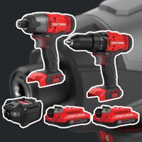 Amazon remata este kit CRAFTSMAN con taladro y atornillador inalámbricos. Tiene casi 60% de descuento e incluye dos baterías 