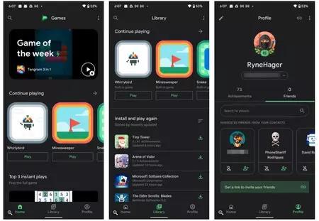 Windows 11 での Google Play ゲーム