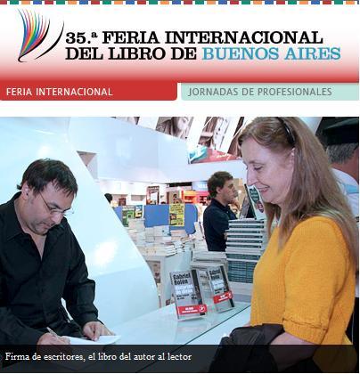 Comienza la 35° Feria Internacional del Libro de Buenos Aires