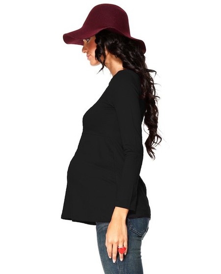 Moda embarazadas Otoño 2014: camisetas básicas, un imprescindible