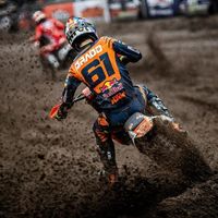 Jorge Prado se ha lesionado la clavícula y pasa por el quirófano a dos meses del regreso de MXGP
