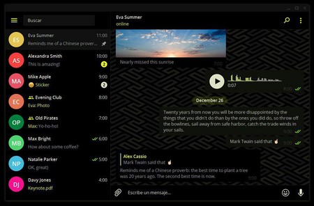 Cómo crear tu propio tema para Telegram Desktop